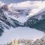 Chateau Lake Louise - Winter Aerial
